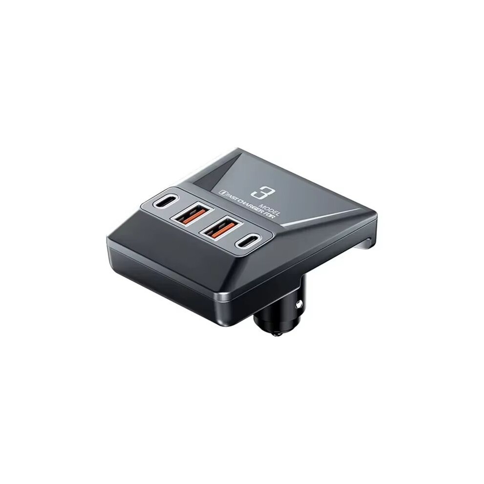 Expansion Dock For Model 3 Highland 90W Fast Charging Central Bottom Hide Cigarette Lighter Charger Accessories 6033875141275