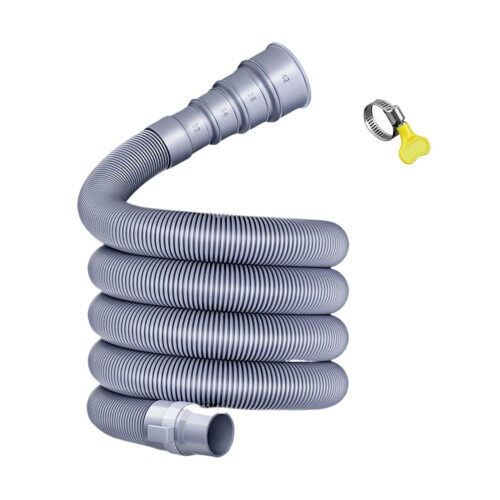 Waste Water Pipe Kit Easily Install Foldable Professional with Clamp 5