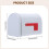 Tinplate Mailbox, Weatherproof Mail Box for Farmhouse Mailbox Post Cla 2