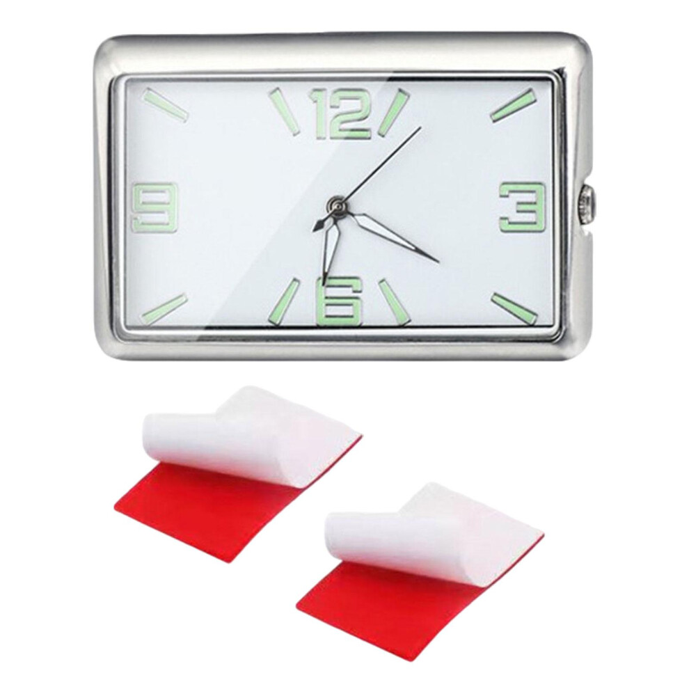 Car Interior Dashboard Clock Car Clock For Vehicles Truck Air Vent Sil 6902695536243