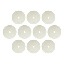 10x Flat Cones Non Slip Sit Spots Spot Markers for Soccer Agility Bask