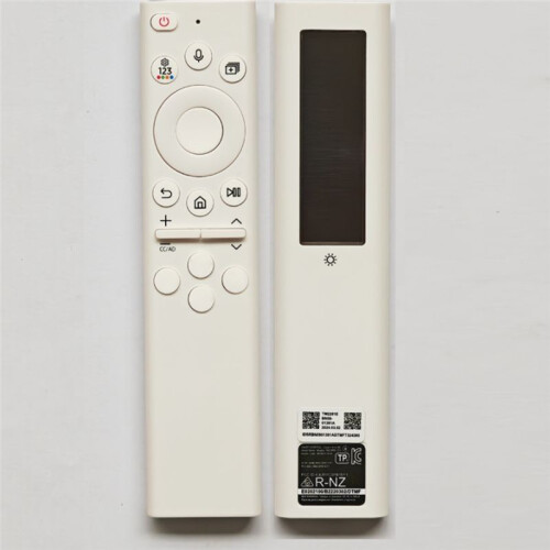 BN59-01391A Solar Voice Remote Control for  Frame TV Remote Control with  Rechargeable Solar Cell White 1
