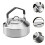 Camping Kettle Drinkware Coffee Tea Pot for Picnic Boiling Water Backp 3