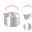 Camping Kettle Multipurpose Water Pot for Boiling Water Climbing Backp 3