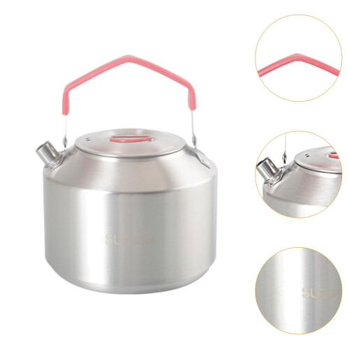 Camping Kettle Multipurpose Water Pot for Boiling Water Climbing Backp 2