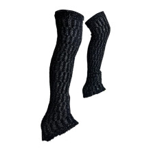 Ice Figure Skating Leg Warmers Soft over Knee for Winter Practicing Tr