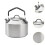 Camping Kettle Drinkware Coffee Tea Pot for Picnic Boiling Water Backp 3