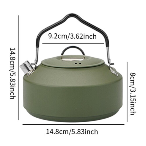 Camping Kettle Drinkware Coffee Tea Pot for Picnic Boiling Water Backp 1