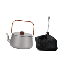 Camping Kettle 1.1L Outdoor Water Pot for Hiking Climbing Outdoor Acti