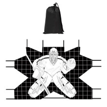 Hockey Goal Waterproof Foldable Accuracy Hockey Net for Goal Practice