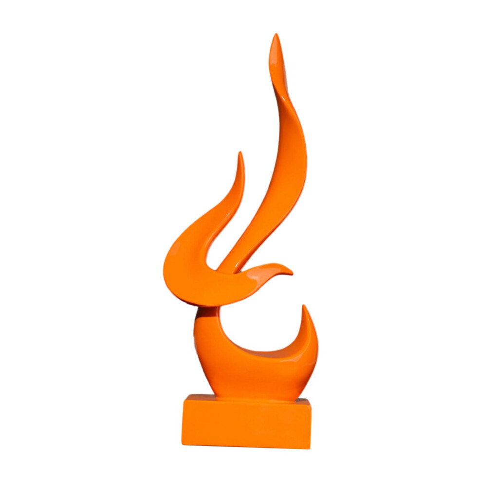 Abstract Flame Statue Resin Art Figurine for Bedroom Cabinets Cabinets-image-OPC-PRDYJ5B-NEW
