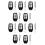 10pcs Universal A/C Remote Control X900 Compatible with All Major Air Conditioner Brands Multi-Model Support Easy Setup 1