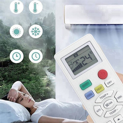 Replace AC Remote Control 0010401715B for  Air Conditioner 0010401715B A/C Remote Control 2