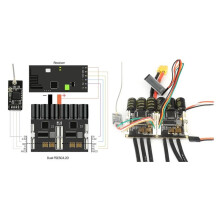 FLIPSKY VX1 2.4G Remote Controller with Universal Receiver for Four-Wheel Scooter Remote Control Accessories for VESC6