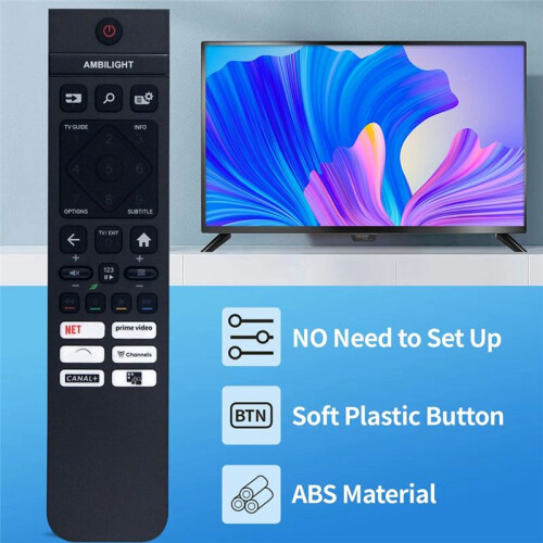 Replace Remote Control SRC-3216-06 for  TV 398GR10BEPHNF000SY SRC-3216-06 Remote Control No Voice 2
