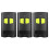 3PCS Garage Door Remote Control for to.GO 2VA Garage Door Opener 433.92MHz Rolling Code Handheld Transmitter 1