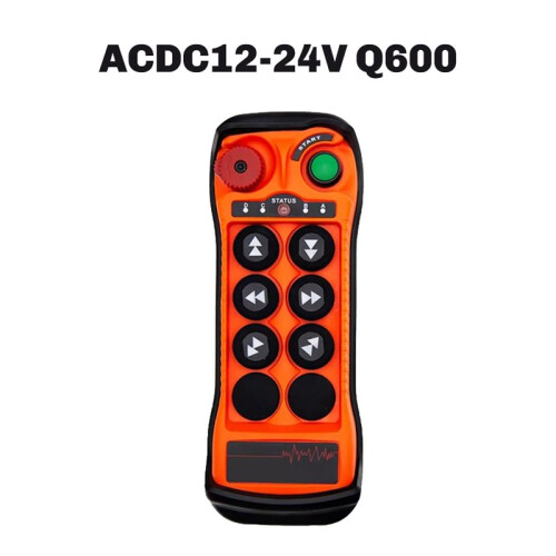 ACDC12-24V Q600 Industrial Remote Control for Cranes Infinitely Matched Code Large Instrument Control Lift 1