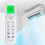 Replace RG36A11/BGEF A/C Remote Control for Midea RG36A11/BGEF Air Conditioner Remote Control 5