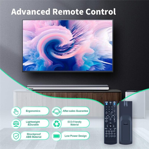 Remote Control COV33662806 Replacement for  DVD Player DP132H DP132HE DVX691KH DV276-E2M DVX640H DVX690H DVX642H 1