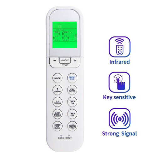 Replace RG36A11/BGEF A/C Remote Control for Midea RG36A11/BGEF Air Conditioner Remote Control 1