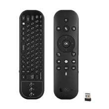 Wireless Keyboard with Voice Remote Control Russian English 2.4G BT5.0 Dual Mode Air Mouse with Backlit for TV Box