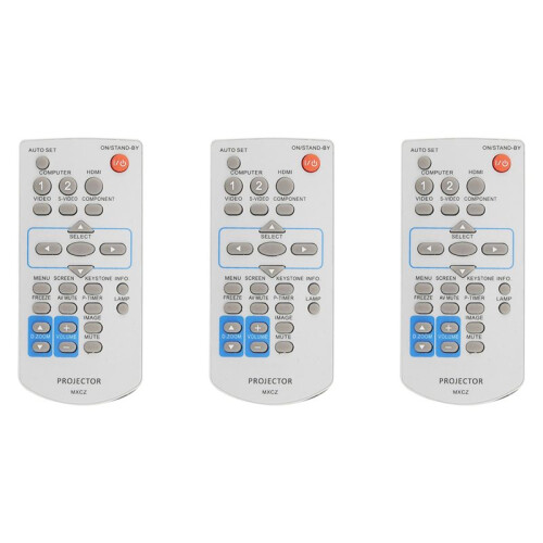 3X Replace Remote Control MXCZ for  Projector PT-VW330U PT-VX400U PT-VW330E