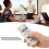 5X YT‑130 Remote Control Replace for  XJ‑A142 XJ‑A147 XJ‑A242 XJ‑A247 Projector Remote Control 4