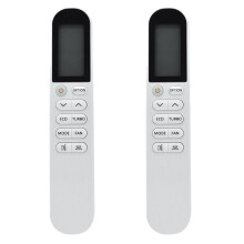 2X GYKQ-58 VIESTA HANTECH ERiTO Remote Control White for VIESTA HANTECH ERiTO Split Air Conditioners Inverter Remote