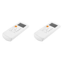 2X Replacement Remote Control for Midea Air Conditioner RG57B1/BGE RG57B/BGE RG57/BGE RG57A6/BGEF RG57E1/BGEU1