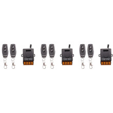 3X 433MHz 220V Water Pump Remote Control 1Ch 30A Receiver Module /OFF Wireless RF Transmitter for Light LED Fan