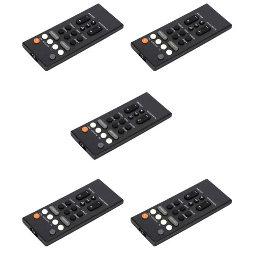 5X Remote Control ABS Speaker Replacement Remote Controller for  YAS-209 YAS-109 Speaker