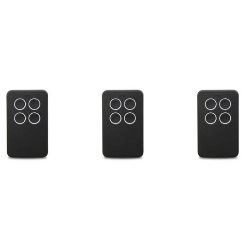 3X Garage Door Remote Control 433.92Mhz Gate Control Rolling Code Remote Control Garage Command Opener