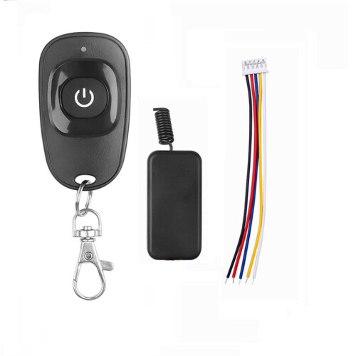 2X DC3.5-12V Relay Remote Control  433Mhz Small Contact NO COM NC Learning Button Wireless Remote Control 1