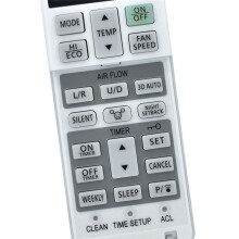 3X RLA502A700B Remote Control for Air Conditioner RLA502A700L RLA502A700S RLA502A700B