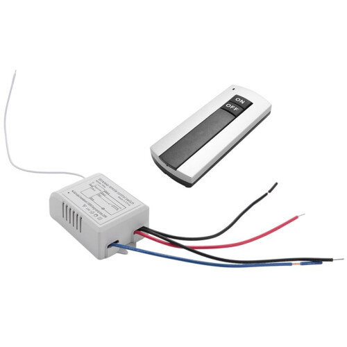 4X 1 Way /OFF 220V Wireless Remote Control  Digital Remote Control  for Lamp & Light HT035 2