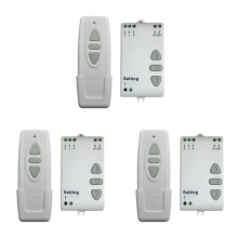 3X AC220V Motor Remote Controller Projection Screen Motor Wireless 433MHz Down Stop Forwards Reverse