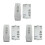 3X AC220V Motor Remote  Controller Projection Screen Motor Wireless  433MHz  Down Stop Forwards Reverse 1