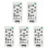 5X for  Wireless  Projector Remote Control Replacement (RM-PJ8) 1