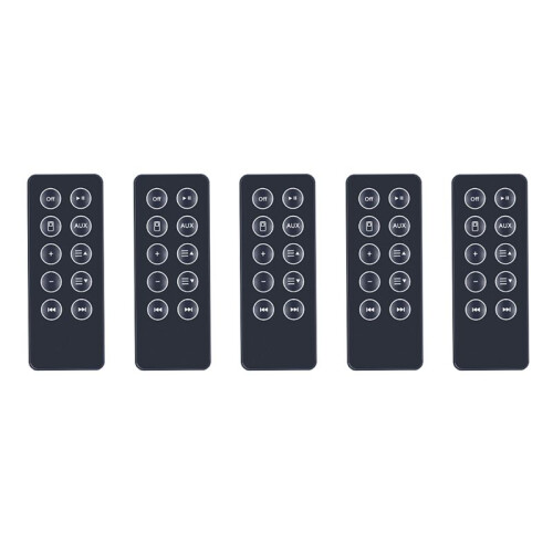 5X New Remote Control Replacement for  Sounddock 10 SD10 -Compatible Speaker Digital Music System
