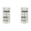 2X YT‑130 Remote Control Replace for  XJ‑A142 XJ‑A147 XJ‑A242 XJ‑A247 Projector Remote Control 1