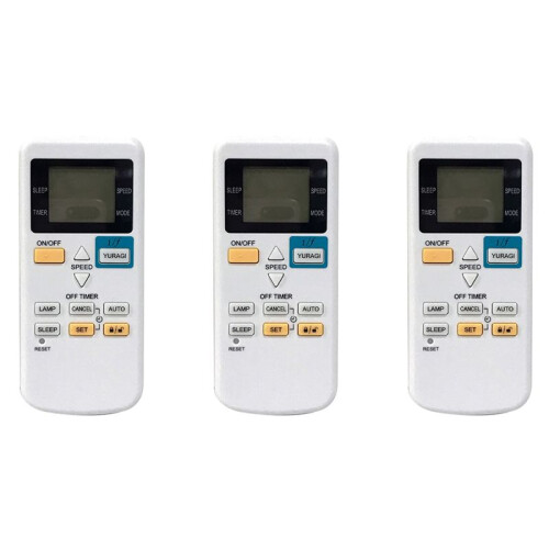 3X FAN-2989W Fan Remote Control Universal Remote Control