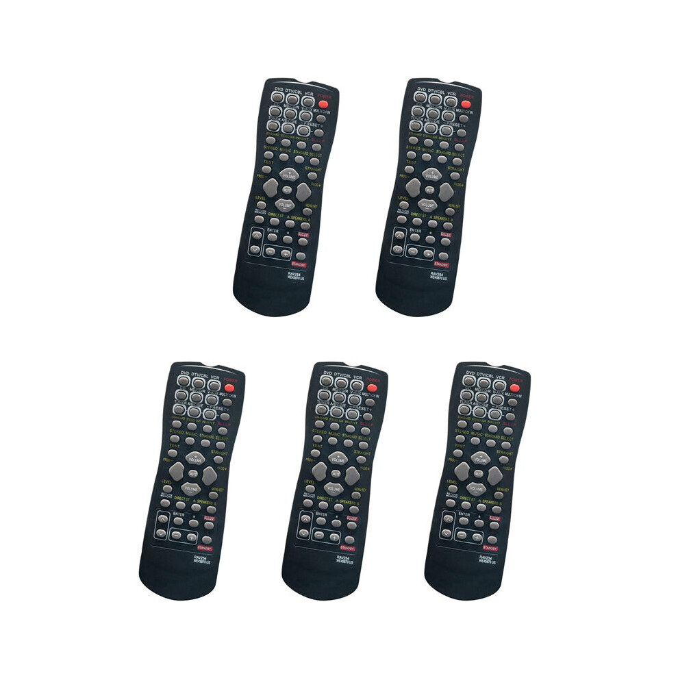5X Rav254 Replace Remote Control For Receiver Rx-V496 Htr-5240 Htr-5250 Htr-5630 Rx-V350 Rx-V359 Rx-V390 6032010336781