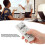 2X YT‑130 Remote Control Replace for  XJ‑A142 XJ‑A147 XJ‑A242 XJ‑A247 Projector Remote Control 3