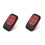2X 433Mhz Garage Door Copy Remote Control Cloning RF Transmitter Wireless Remote Control 433Mhz for Gate Duplicator,Red 1