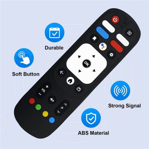 4X Replace RM-C3287 Voice Remote Control for  RM-C3570 for  for   TV Remote Control 1