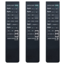3X RM-S33 Remote Control for  Audio System HCDH801 MHC701 MHC-701 MHC-801 MHC-S30 MHC801 MHCS30 STD777ES