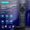 2X G20S PRO BT5.0 2.4G Wireless  Voice Air Mouse Gyroscope IR Learning Backlit Remote Control for Android TV BOX 7