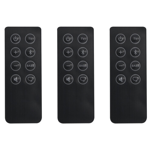 3X CD Player Home Media Audio Remote Control for  SOLO 5 15 II -Compatible Music System Controller