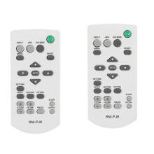 2X Universal RM-PJ8 Projector Replacement Remote Control for RM-PJ5/PJ6/PJ10/PJ12/PJ1 Wireless Remote Controller