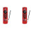 2X Silicone Remote Control Cover for Fire TV Stick 4K 3Rd Gen 3Rd Generation Anti-Slip Remote Protector Case(Red) 1